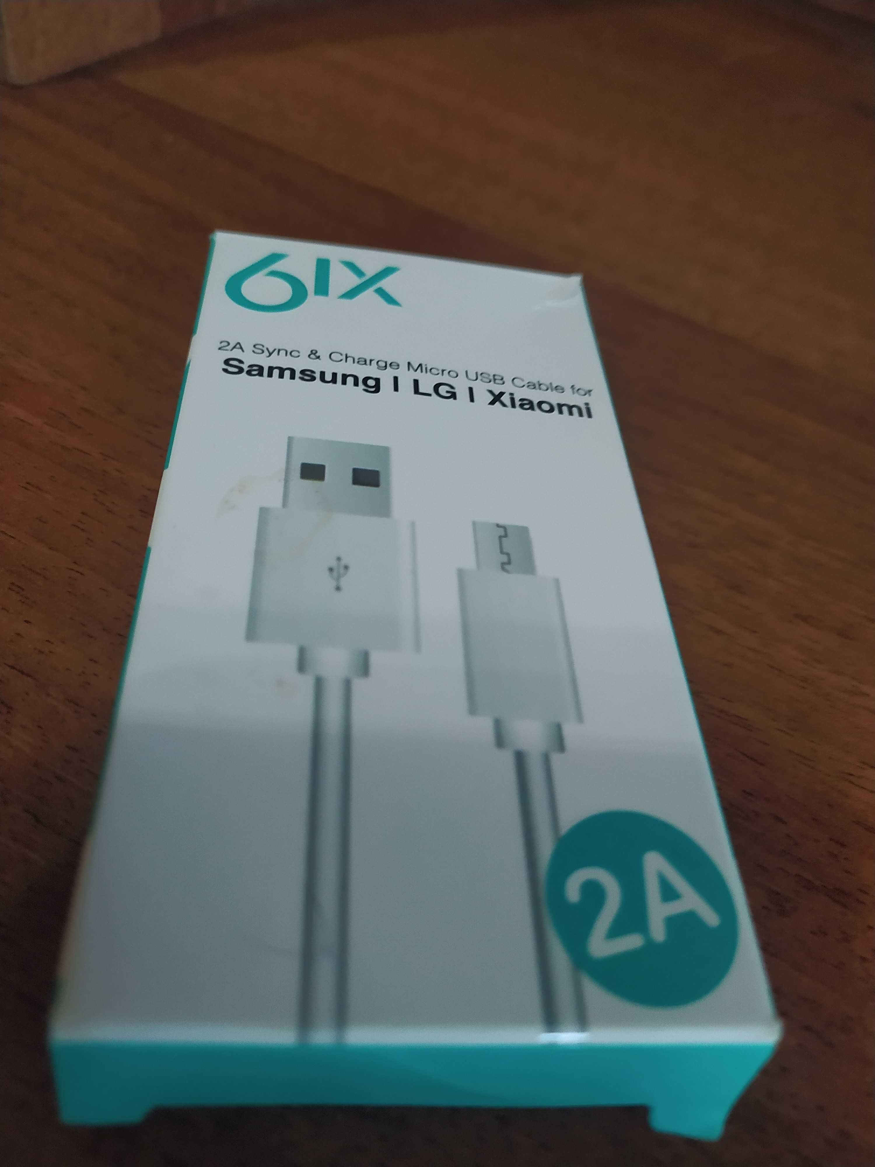 Кабель для зарядки телефонів Мicro USB 2A  1m