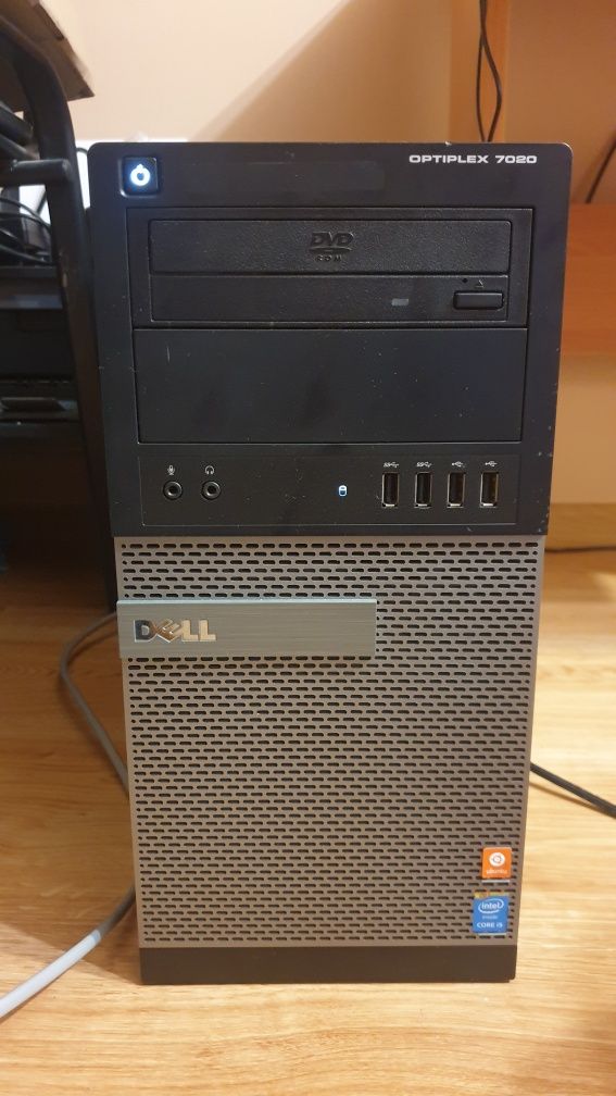 Komputer stacjonarny Dell do domu, biura, gier i7 GTX 1650 OC