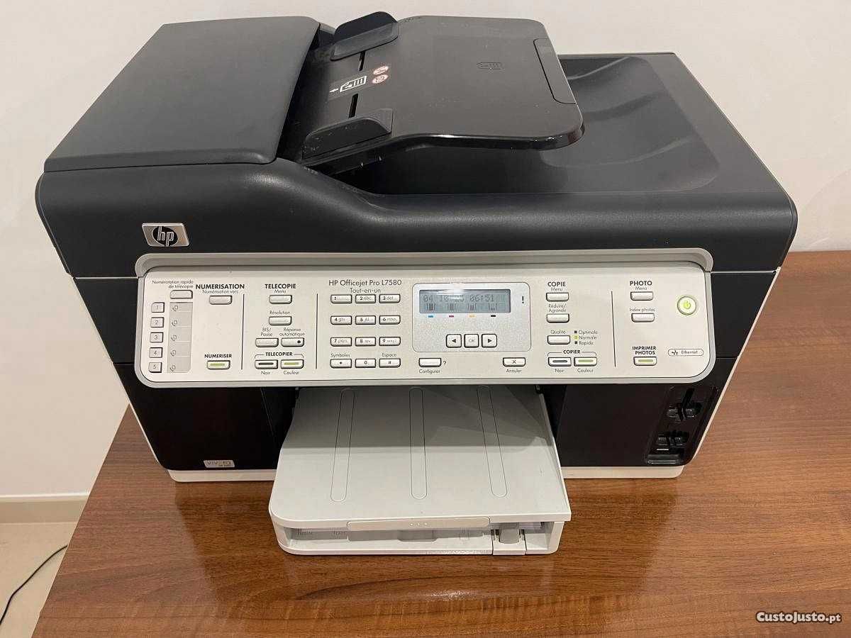 HP Officejet Pro L7580 tudo em um formato