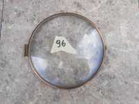 96 Drzwiczki frontowe starego zegara szyba szkło 158mm