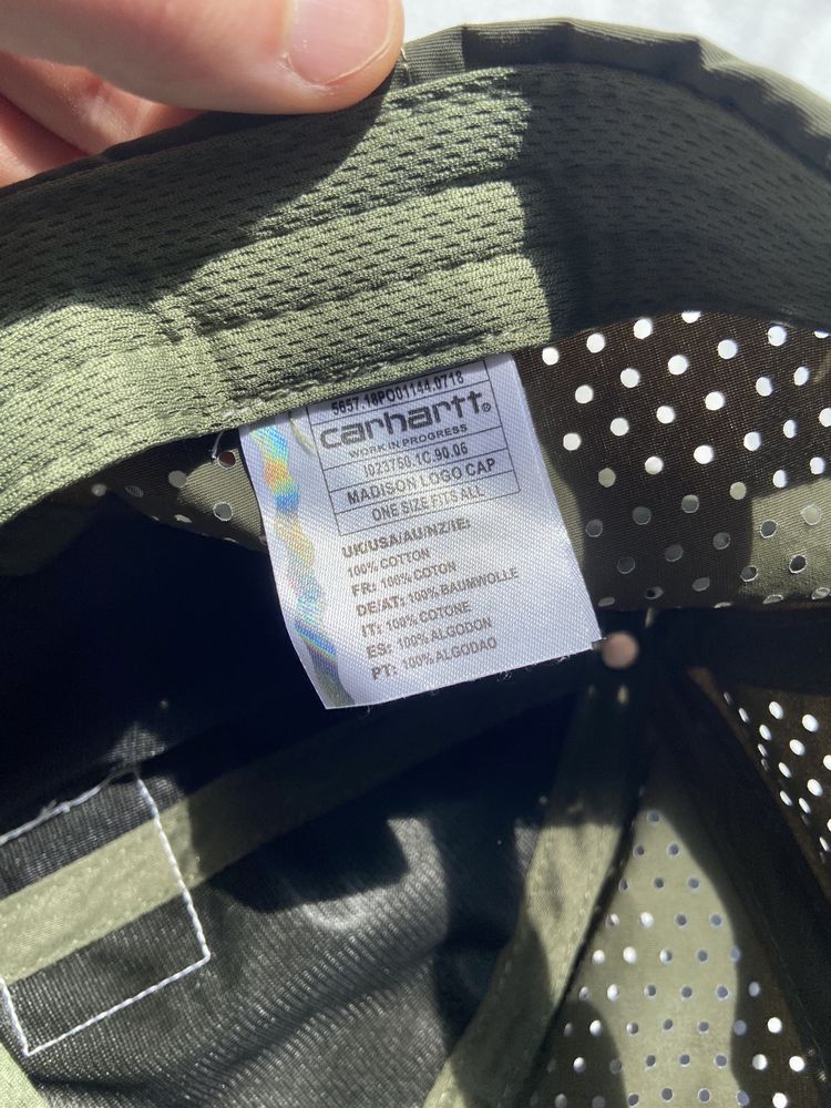 Кепка Carhartt бейсболка кархартт кепки панама п‘ятипанелька
