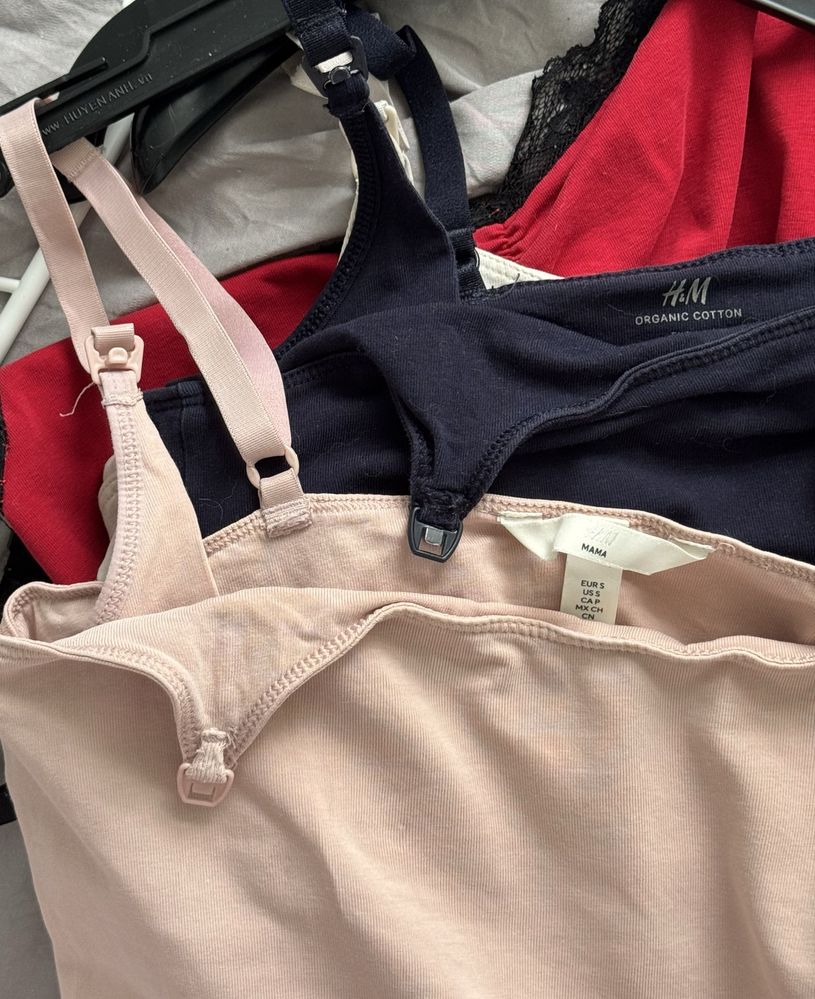 Майки для грудного вигодовування H&M  + нічна сорочка для ГВ