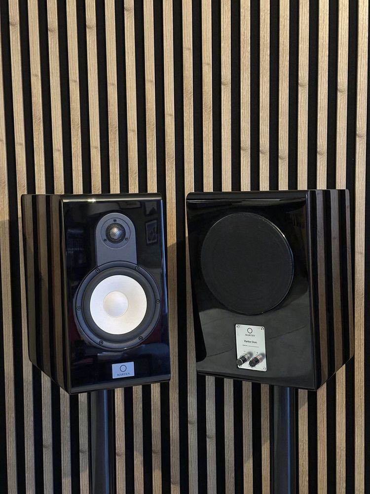 Kolumny podstawkowe Marten Monitory Czarny Połysk High End