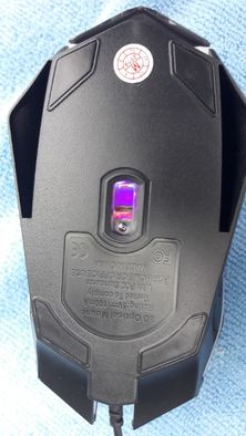 Геймерская мышь USB Zornwee GM02 Black с подсветкой Новая
