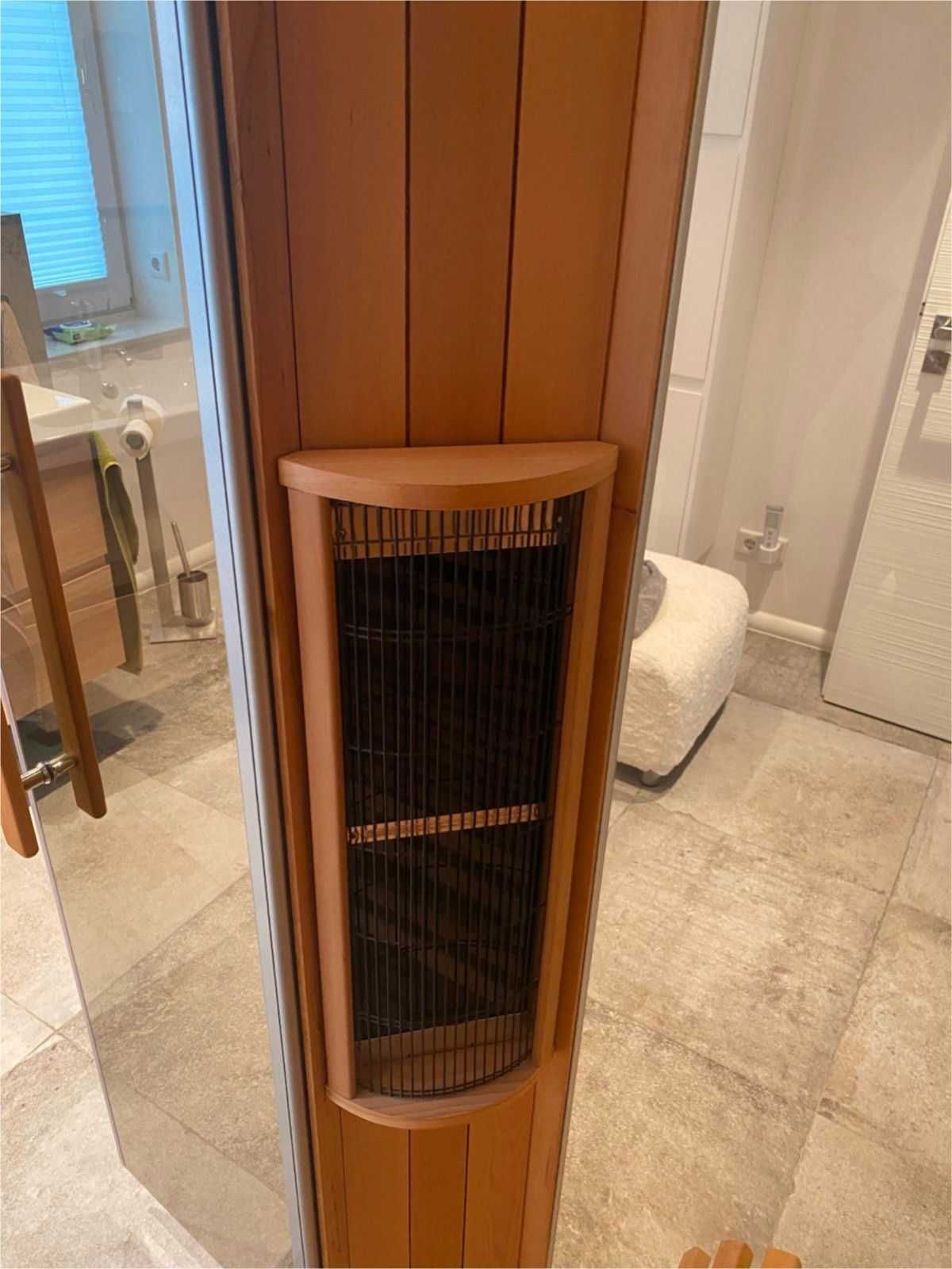 Sauna kabina na podczerwień infrared full spectrum 2os LED RADIO MP3