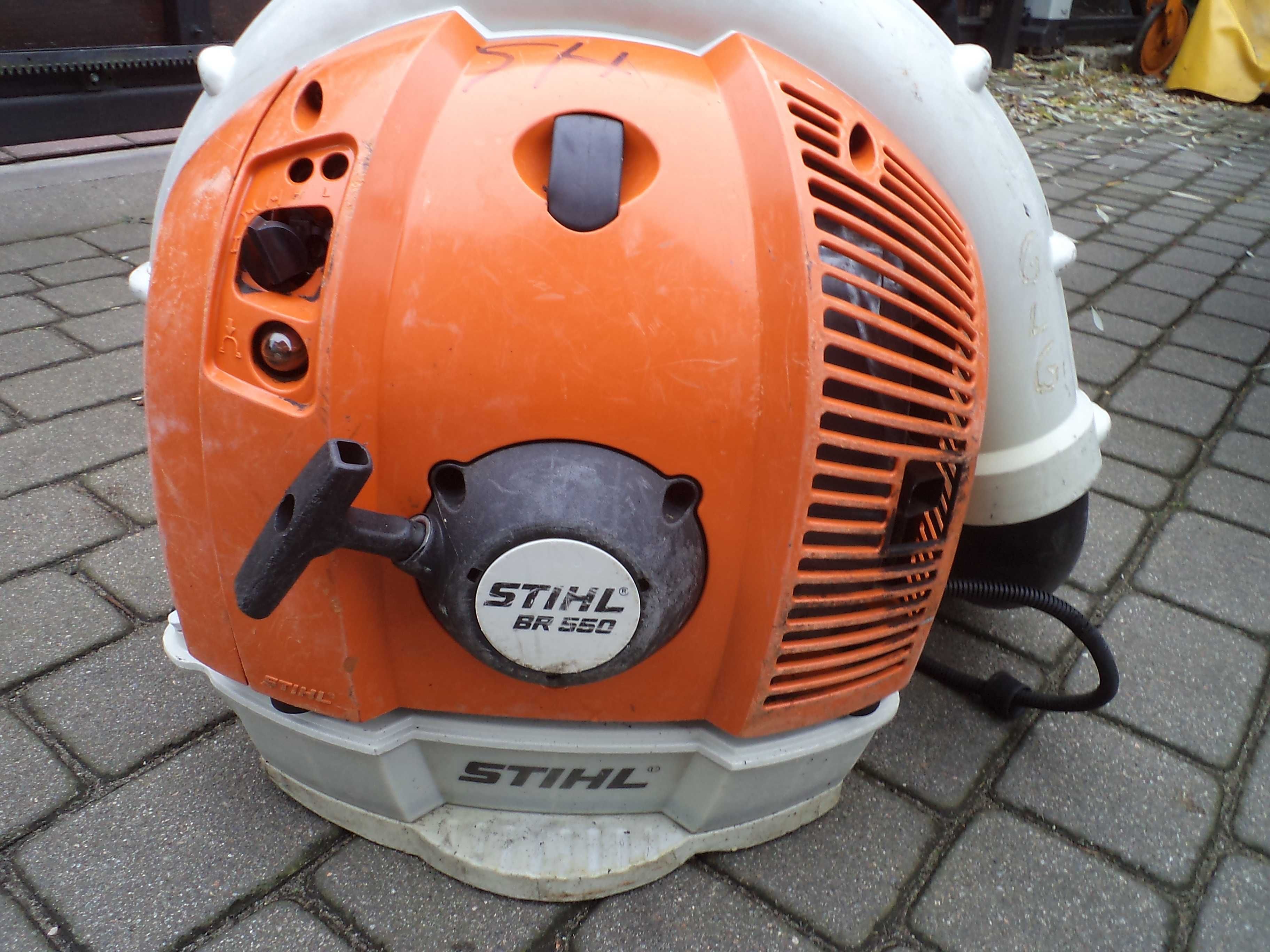Dmuchawa do liści STIHL BR 550 Plecakowa WYSYŁAM