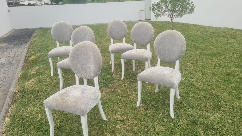 Conjunto de cadeiras de sala