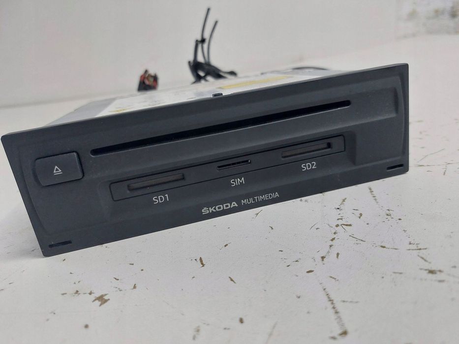 skoda superb iii octavia iii kodiaq czytnik nawigacja 3v0035021d europa