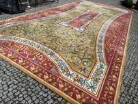 Największy w Polsce dywan wełniany  AUBUSSON 800x400 cm
