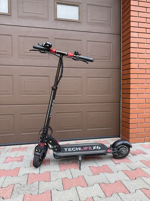 Hulajnoga elektryczna Techlife X6 - opony bezdętkowe!