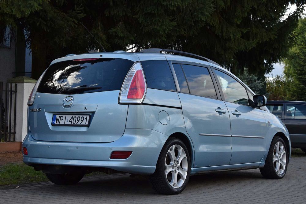MAZDA 5 2.0 Klimatyzacja Elektryczne Drzwi Keyless 7-osób 2008 ROK!