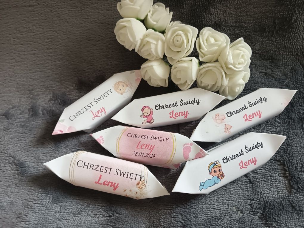 Personalizowane krówki Chrzest Święty, Ślub