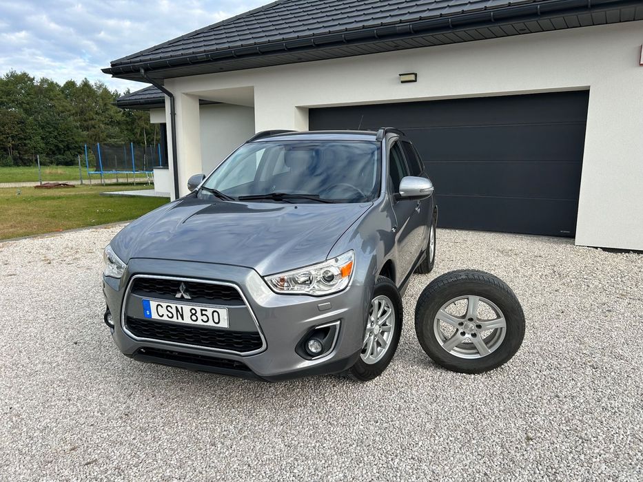 Mitsubishi ASX 1.6 Benzyna 117KM | Bezwypadkowy | Pewny | Grzane fotele | 2 kpl kół