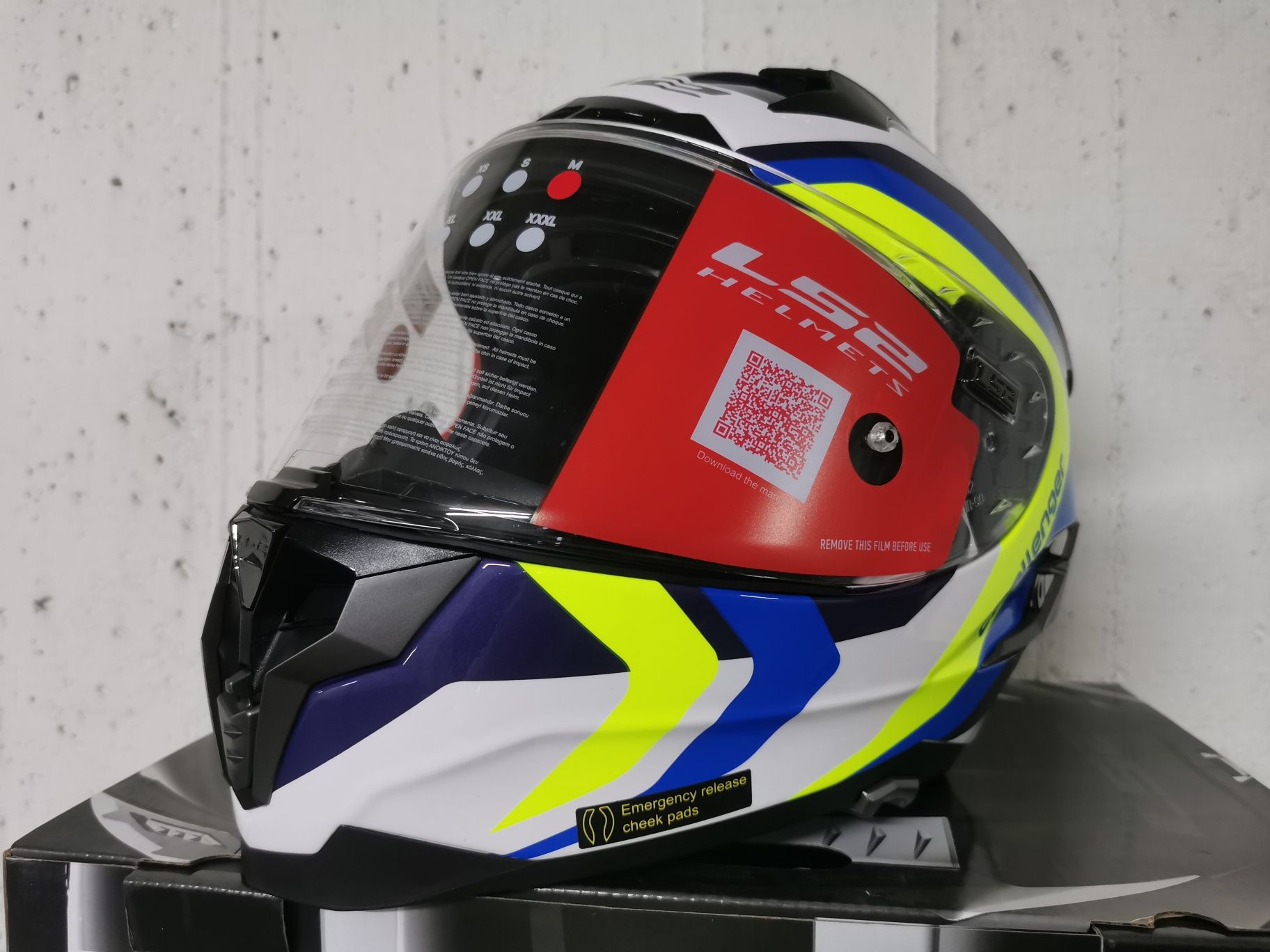 Capacete Integral LS2 FF 327 Challenger Galactic ( L )( NOVOS )