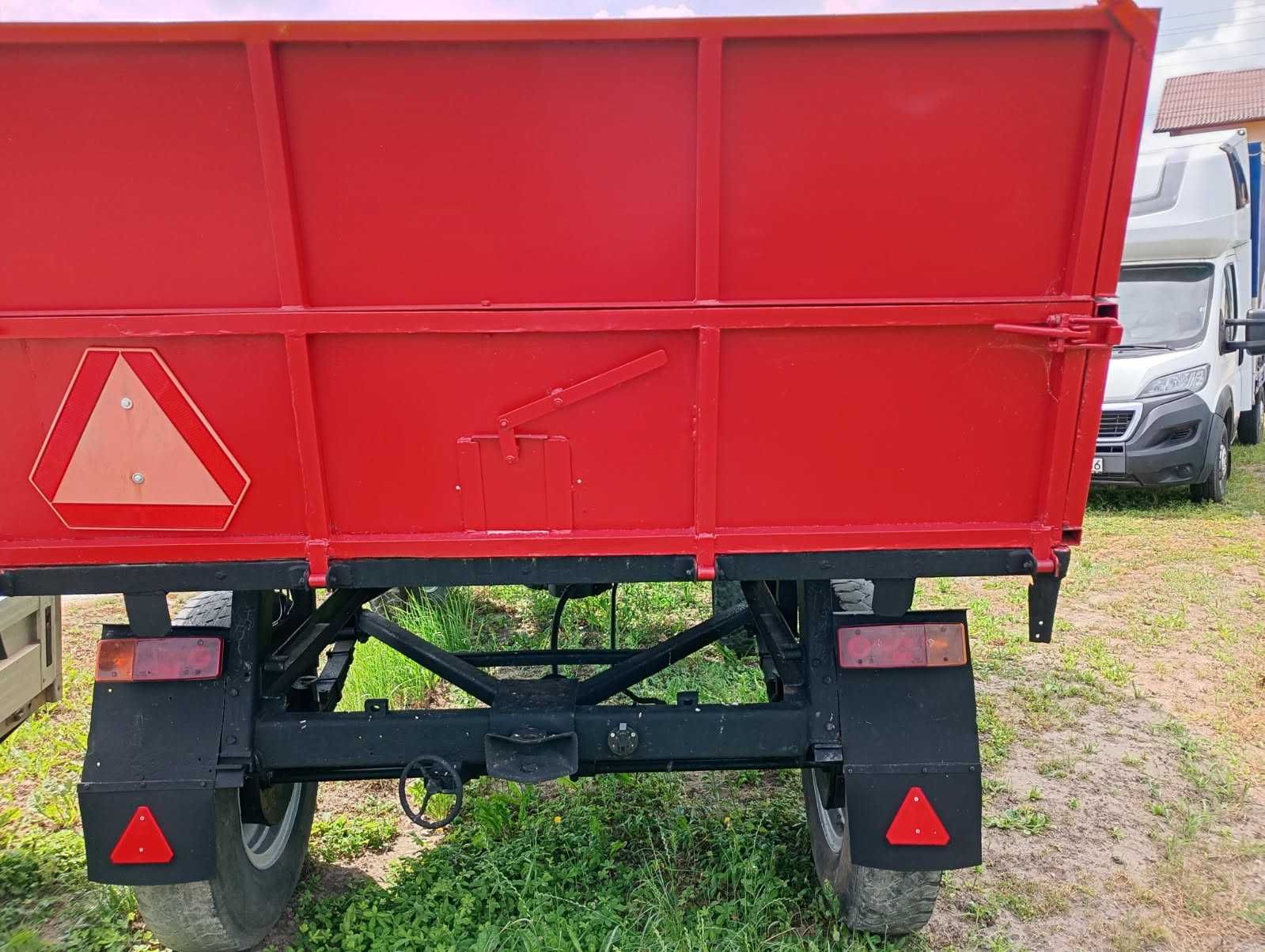 Przyczepa 3 strony wywrot