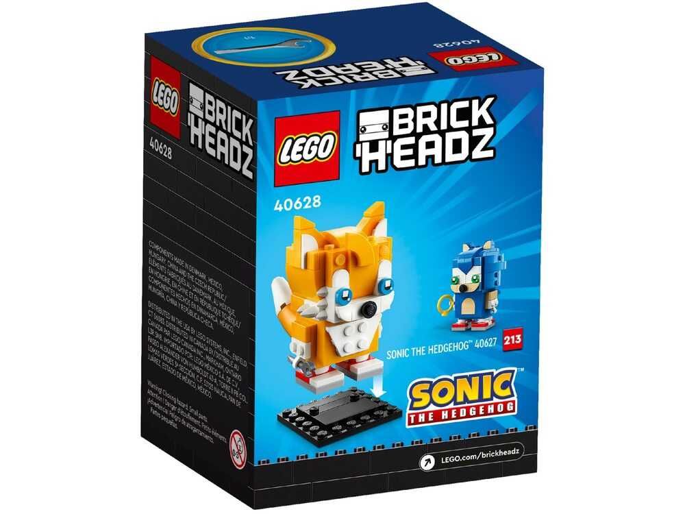 Конструктор LEGO BRICK HEADZ 40628 Майлз «Тейлз» Прауэр (131 Деталь)