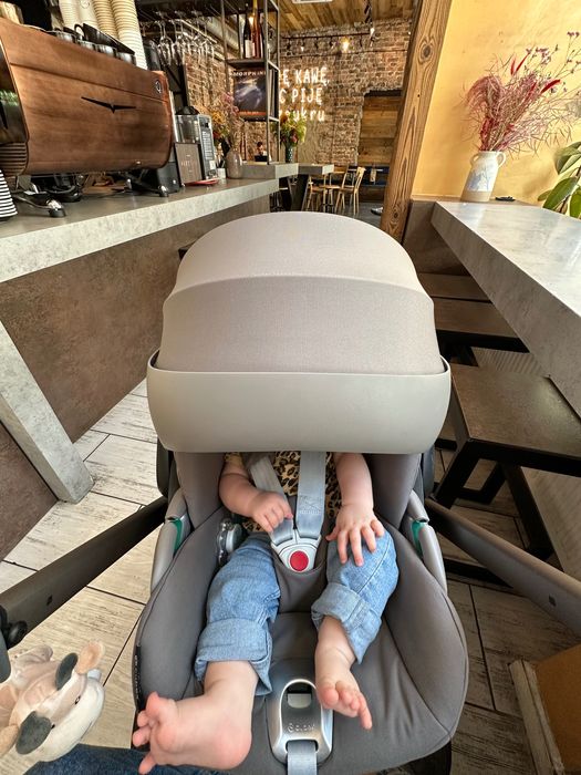 Wózek dziecięcy Cybex Balios S Lux 3w1 Niebieski Błękitny Baby blue