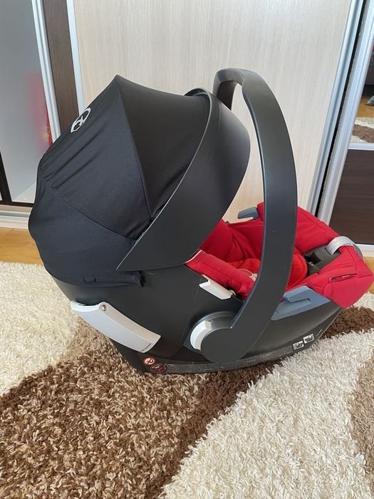 Czerwony Fotelik Cybex Anton 5 baza