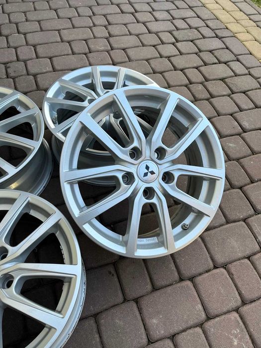 Oryginalne alufelgi Mitsubishi 5x114,3 16 cali CZUJNIKI ASX Outlander