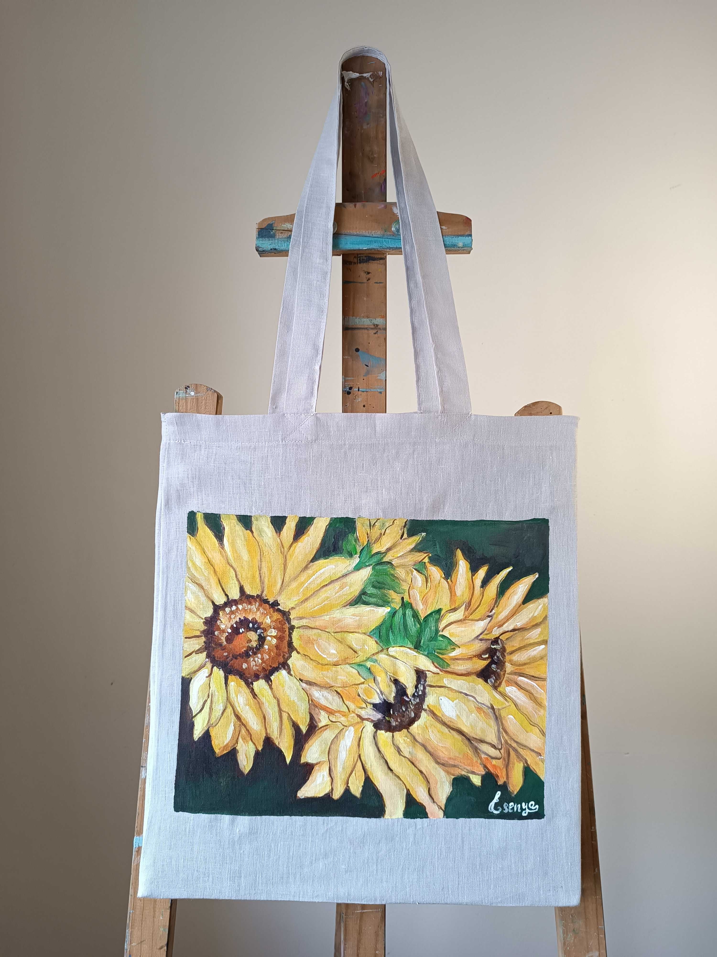 Tote Bag Pintado à mão