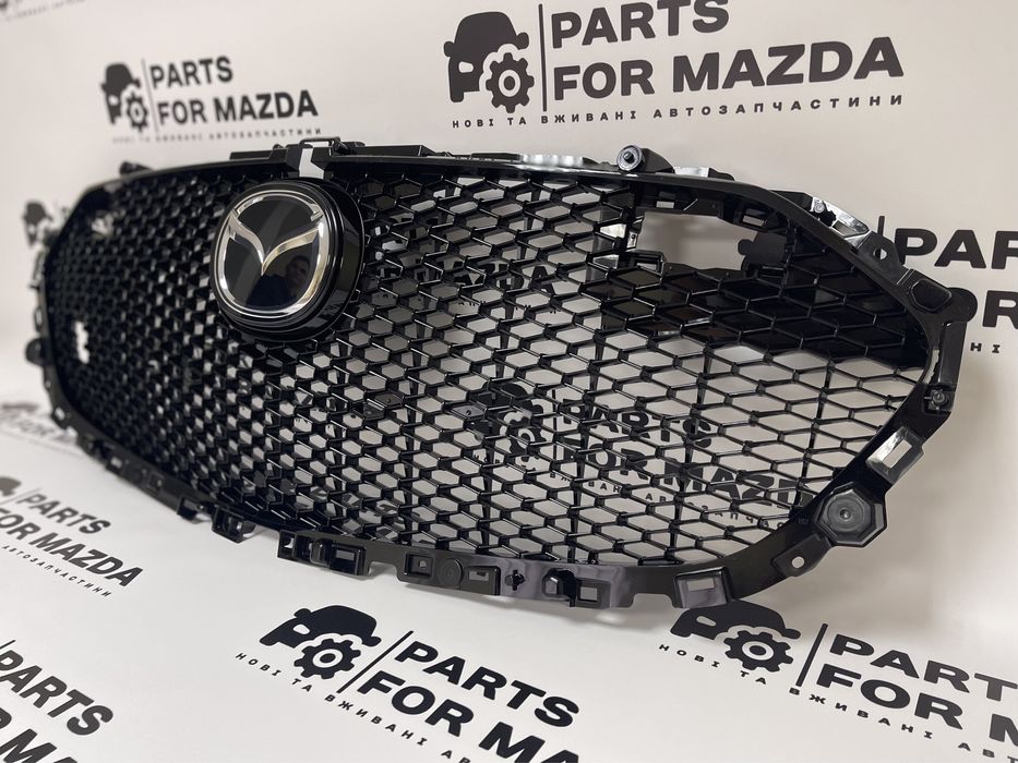 Решетка радиатора с эмблемой под радар Mazda 3 BP 2019 2020 CX30 CX5