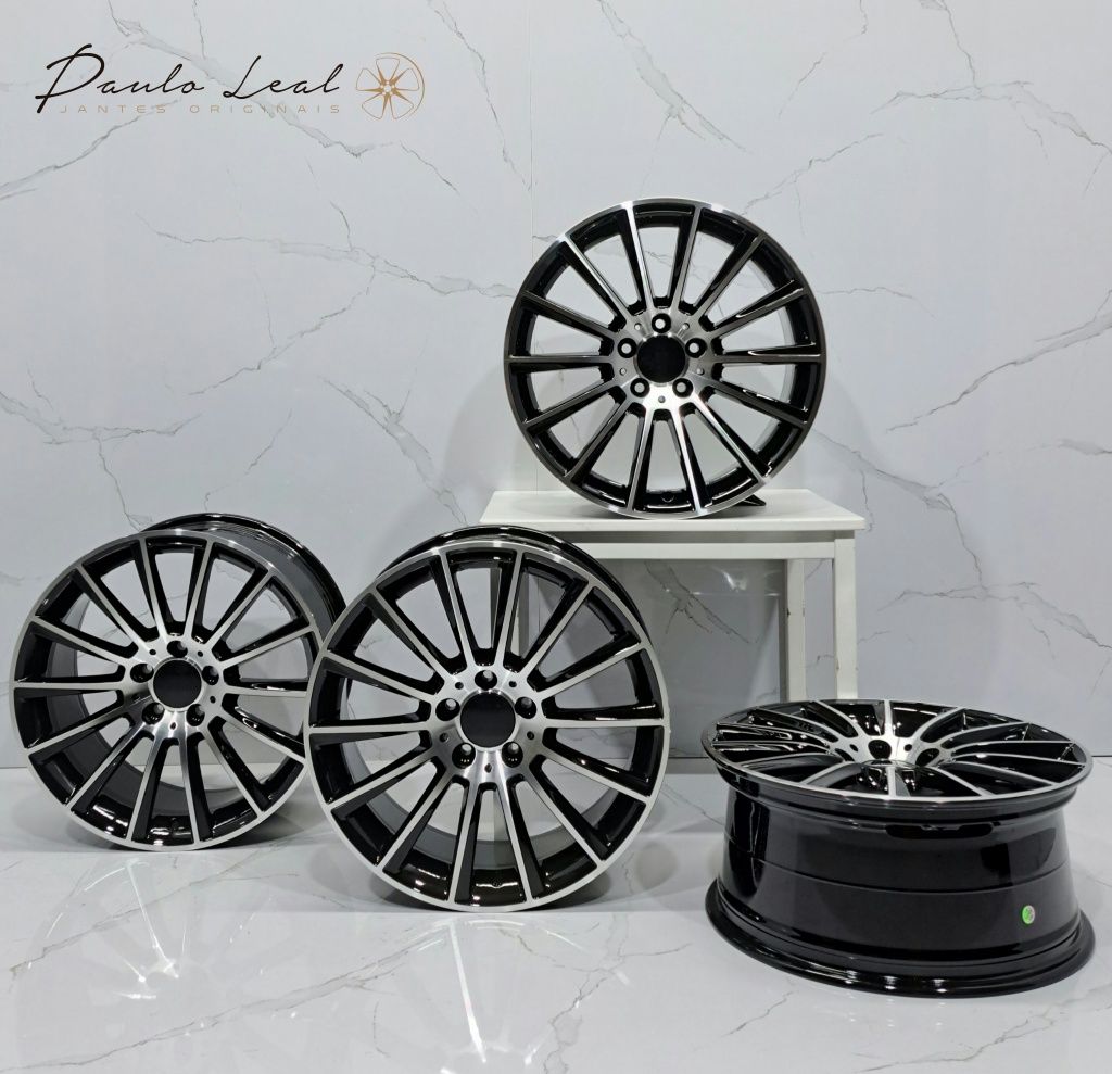 Jantes 18" LOOK Mercedes AMG turbine classe C E GLC W205 W213 5x112