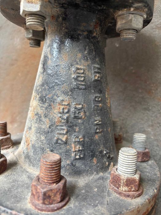 zawór zasuwa do wody  Broen DZT DN100 Pn16 + trójnik z redukcją