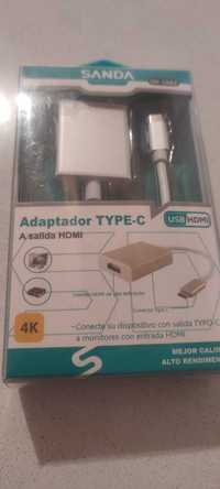 Adaptador TV tipo C/HDMI