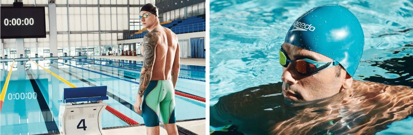 Speedo Płetwy Długie Treningowe Wody Pływania Xxl