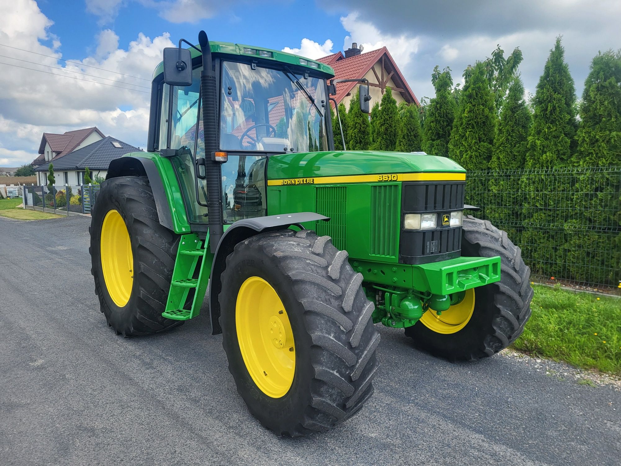 Ciągnik John Deere 6610 Pneumatyka Klima Miękkaoś 6810.6920 case claas