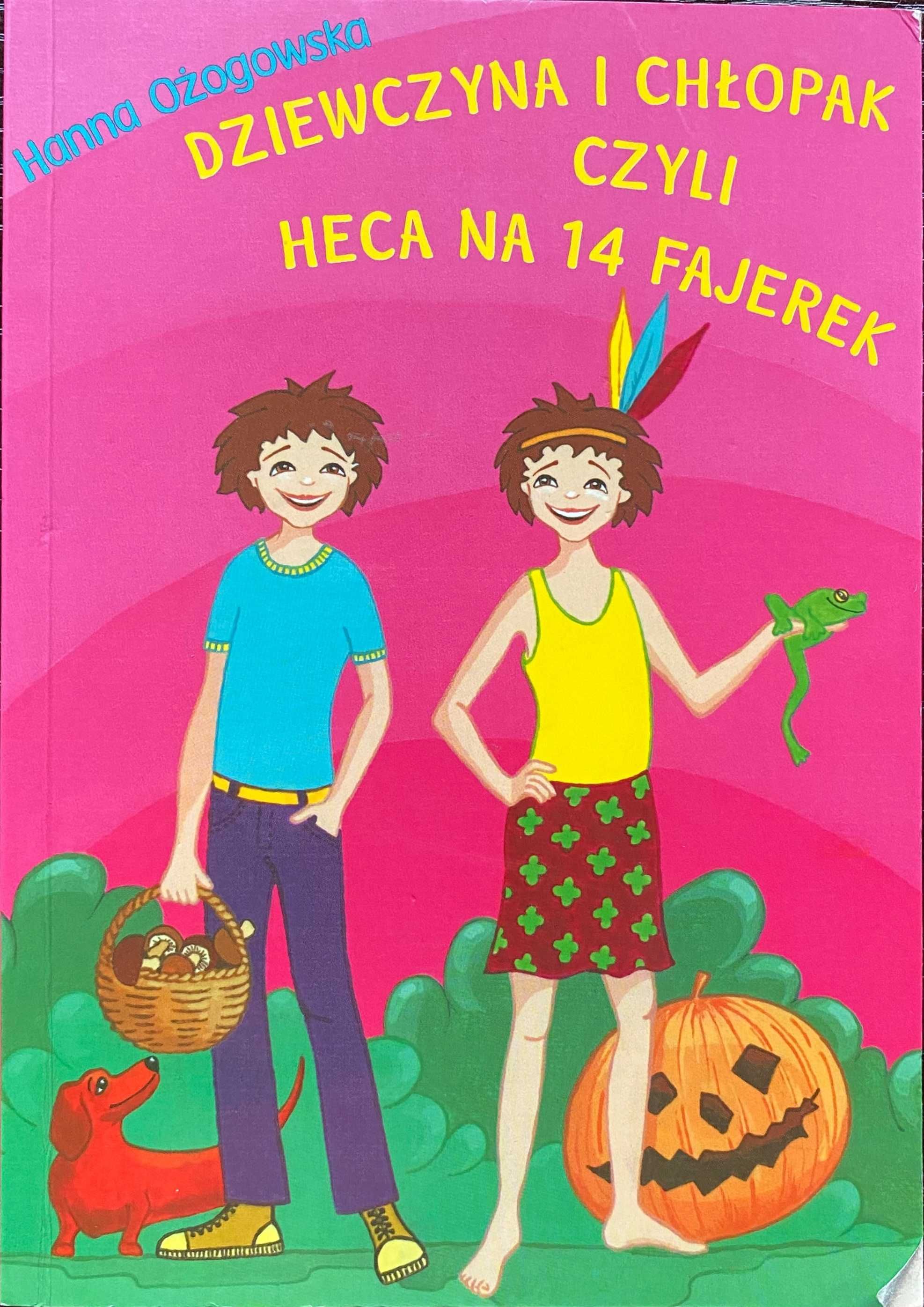 Książka Hanna Ożogowska DZIEWCZYNA I CHŁOPAK czyli heca na 14 fajerek