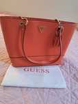 Guess torebka Noelle shopper skóra saffiano