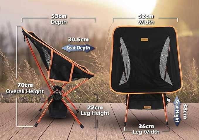TREKOLOGY YIZI GO Cadeira dobrável ultra leve
