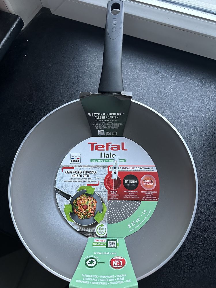 Patelnia Tefal Halo 28 wok