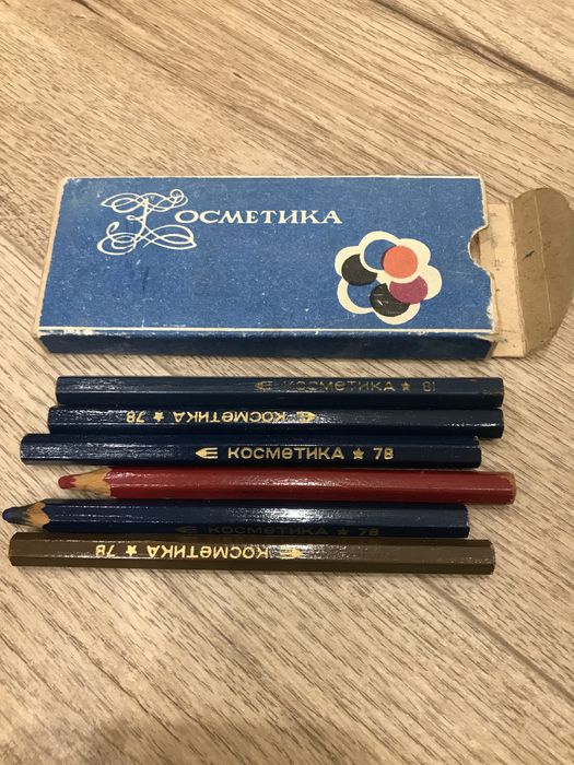 Тушь для ресниц Ленинград косметика СРСР