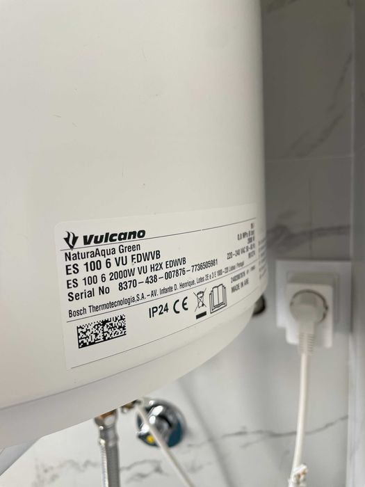 Termoacumulador Vulcano NaturaAqua Green 100L