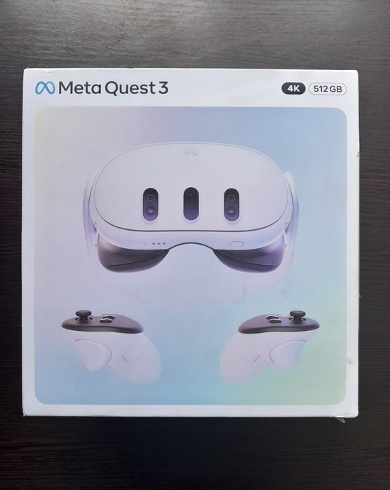 Окуляри віртуальної реальності Meta Quest 3 4К 512GB