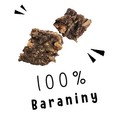 100% Baranina - zdrowy przysmak i nagroda dla psa Paka Zwierzaka 70g