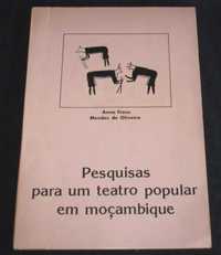 Livro Pesquisas para um teatro popular em Moçambique