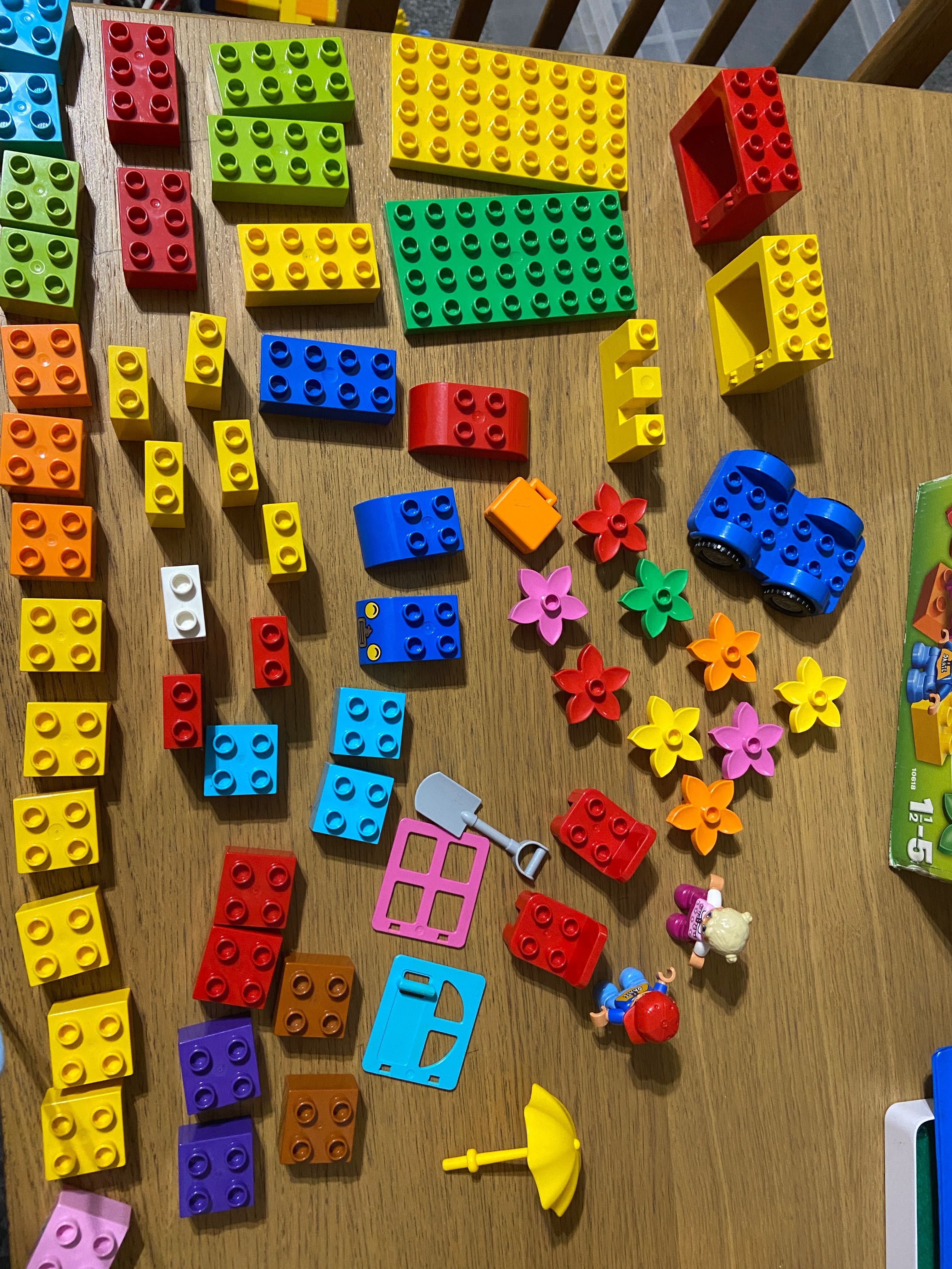 Kreatywny zestaw klocków lego duplo - 70 elementów
