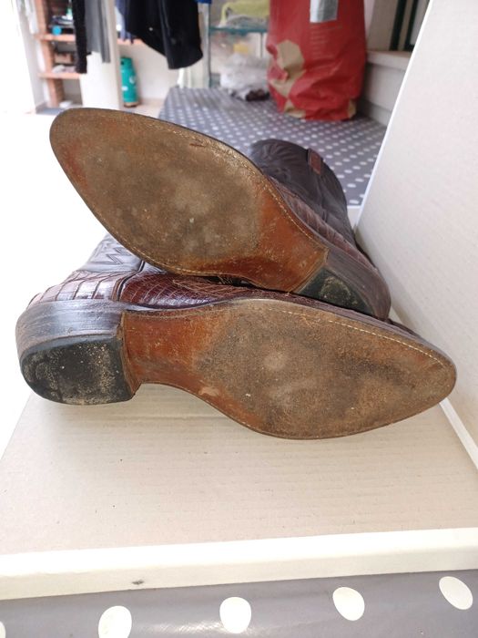 Botas texanas impecáveis