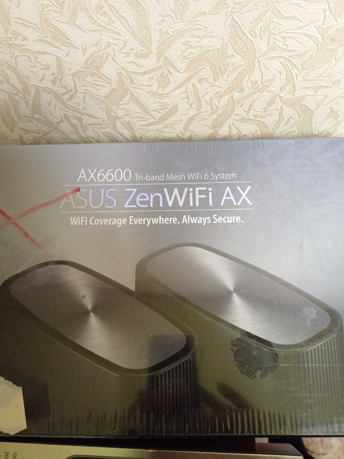 Wi-Fi Mesh система ASUS ZenWiFi AX XT8 Black 2-pack