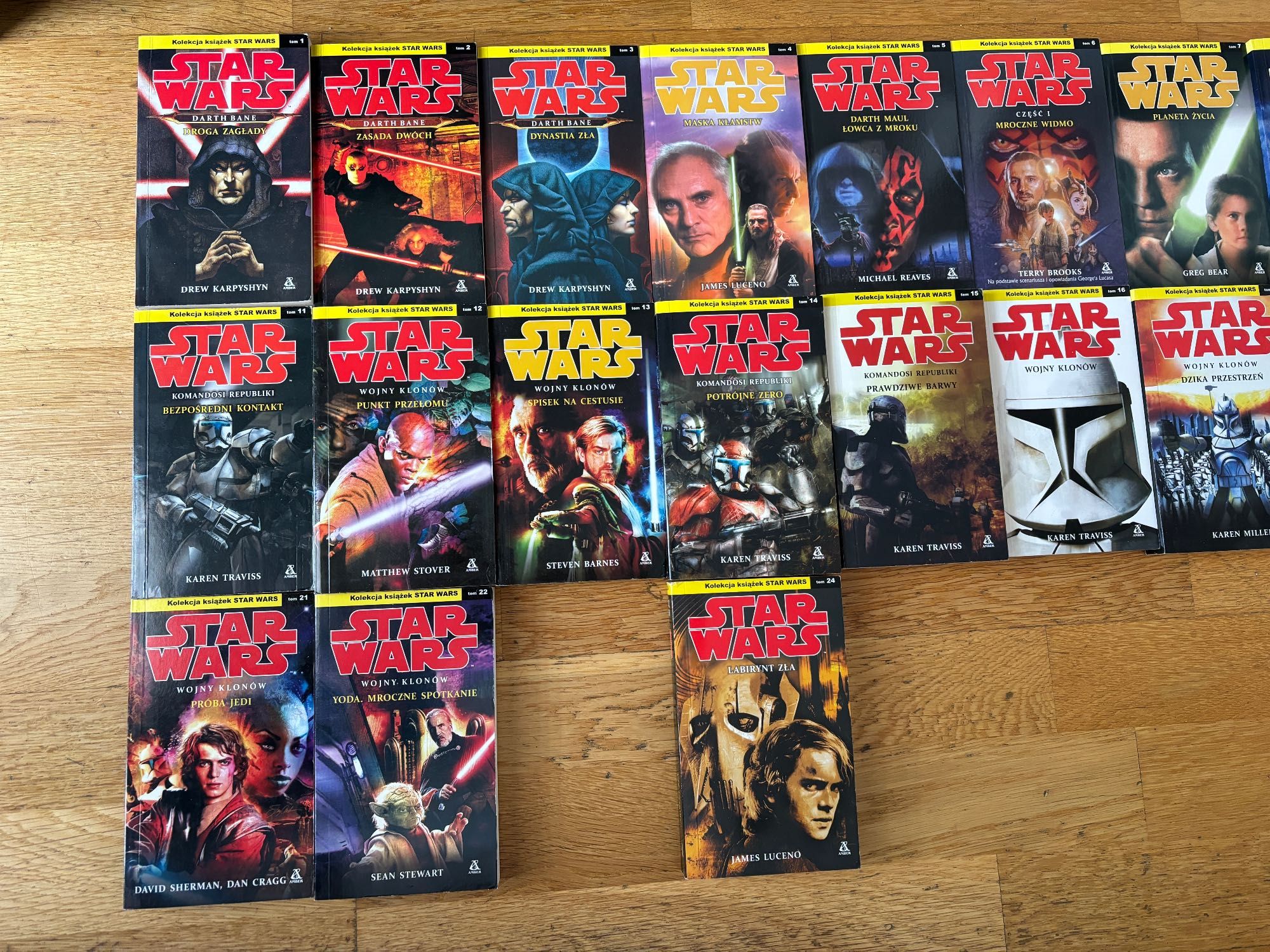 Nowe książki Star Wars kolekcja Amber