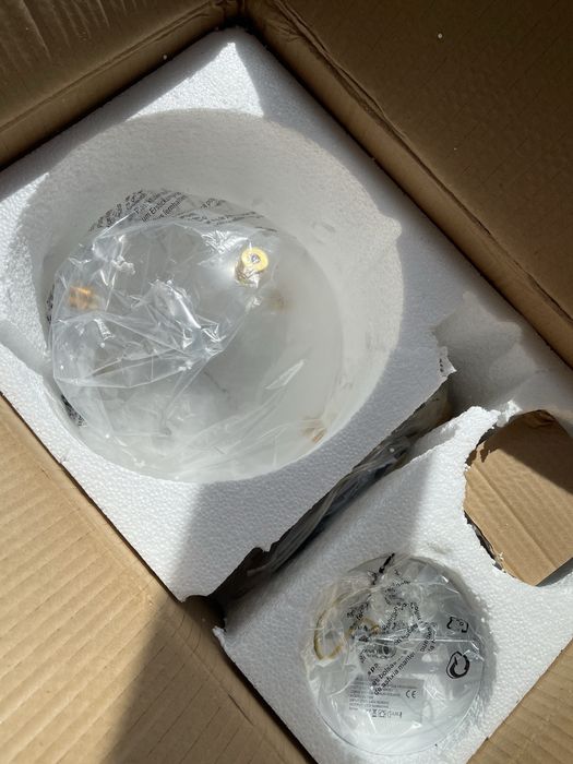 Lampa szklana „bąble”