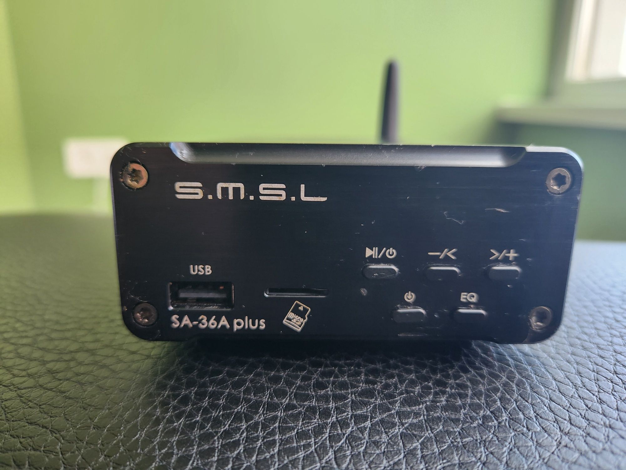 Стерео підсилювач з плеєром USB та Bluetooth SMSL SA-36A Plus