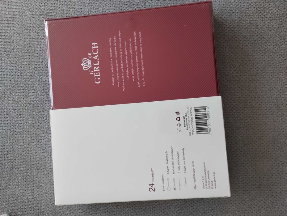 Zestaw sztućców Gerlach Flow komplet 24 szt.
