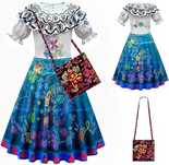 Sukienka Strój Przebranie ENCANTO MIRABEL MADRIGAL NA BAL R.140