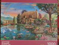 Puzzle 1000szt stan idealny