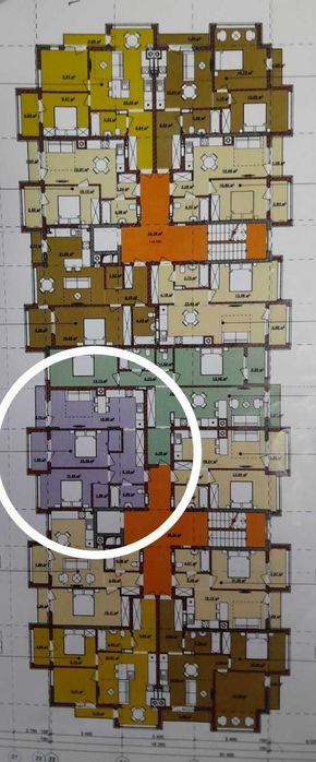 БЕЗ КОМІСІЇ 2- х кімн. ЖК Б 4, 3-й будинок, 7й пов., Боздош, Новий рн