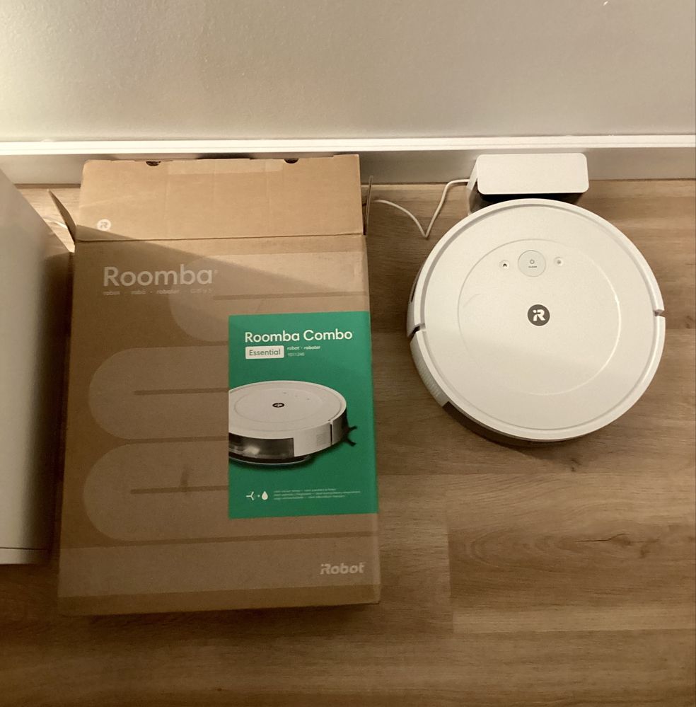 Aspirador iRobot Roomba Combo Essential - como novo na caixa
